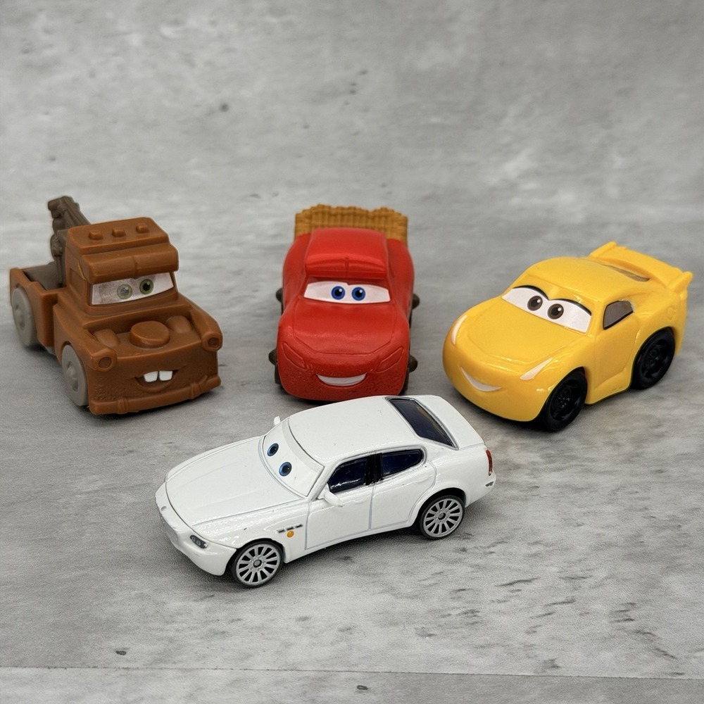 DISNEY PIXAR CARS MCDONALDS HAPPY MEAL TOYs Lightning Mcqueen